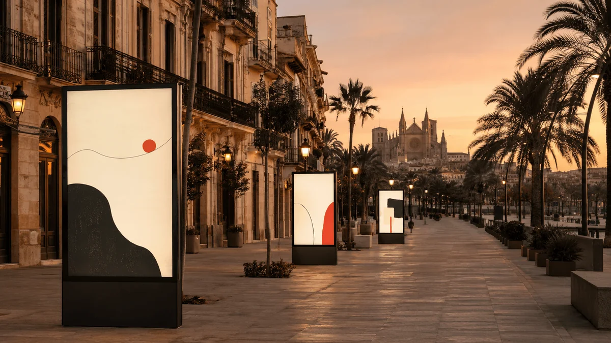 Publicidad exterior en Palma de Mallorca