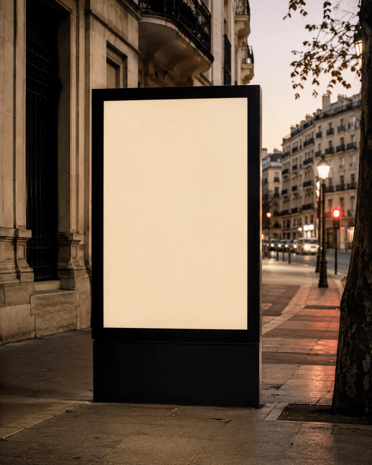 Mupi en eje urbano - formato de publicidad exterior